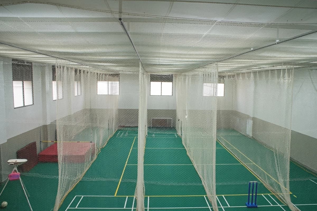 Indoor cricket nets